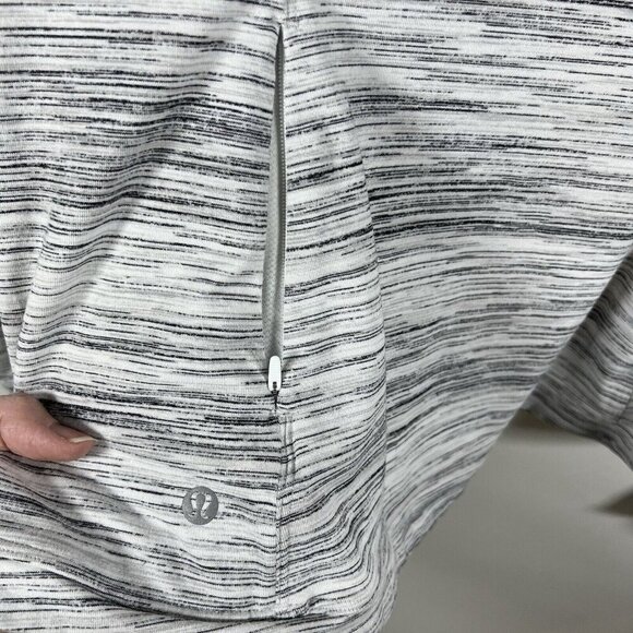 Lululemon Runderful Long Sleeve Space Dye Camo White Silver Spoon 10 Athletic‎ - Picture 9 of 10